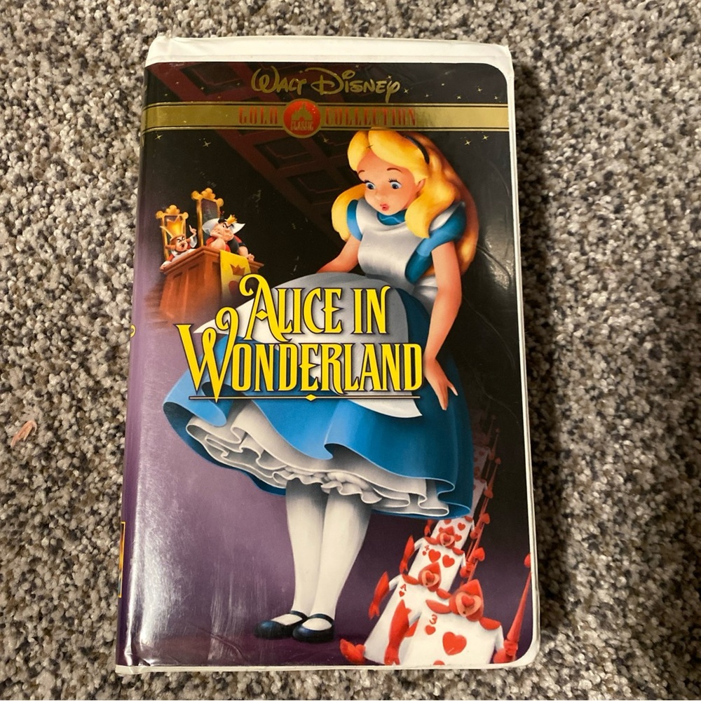 Alice in Wonderland VHS Tape